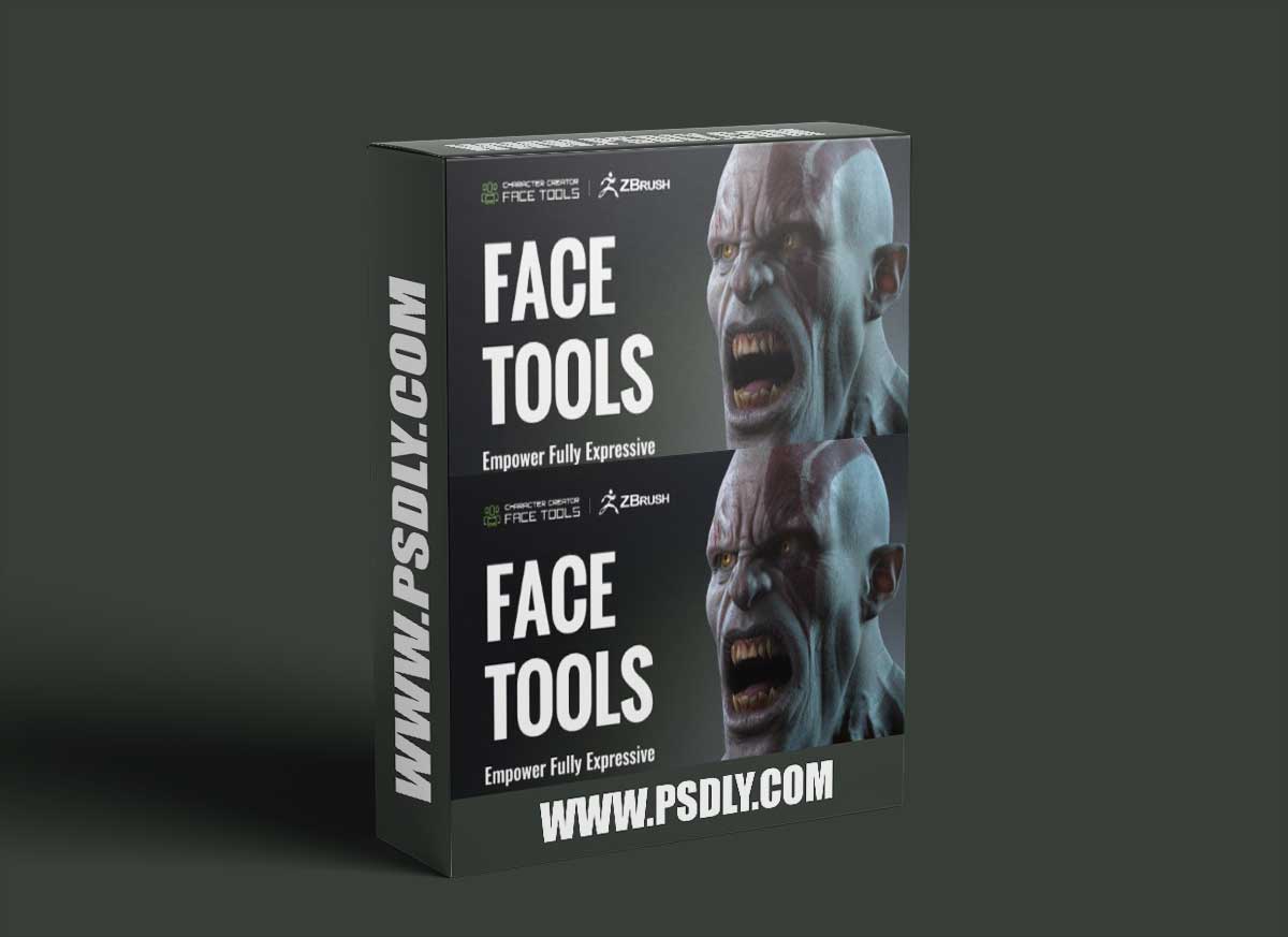 ZBrush Face Tools (v1.01 Character Creator 4) 1 ZBrush Face Tools (v1.01 Character Creator 4)