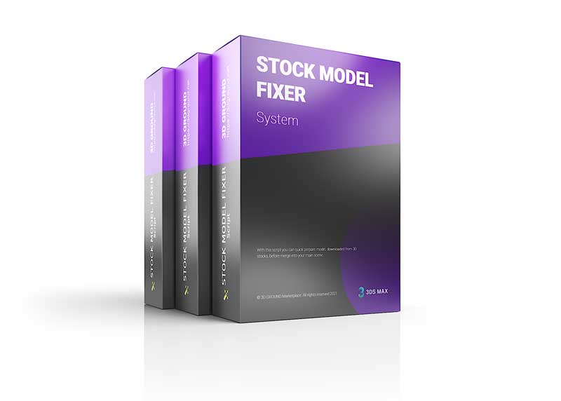 3D Ground Stock Model Fixer 1.6.0 for 3ss Max 1 3D Ground Stock Model Fixer 1.6.0 for 3ss Max