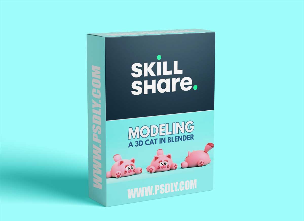 Create Your First 3D Cat Character With Blender 3D 1 Create Your First 3D Cat Character With Blender 3D