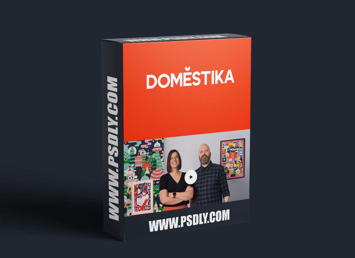 Domestika - Vector Character Design With Geometric Shapes 1 Domestika - Vector Character Design With Geometric Shapes