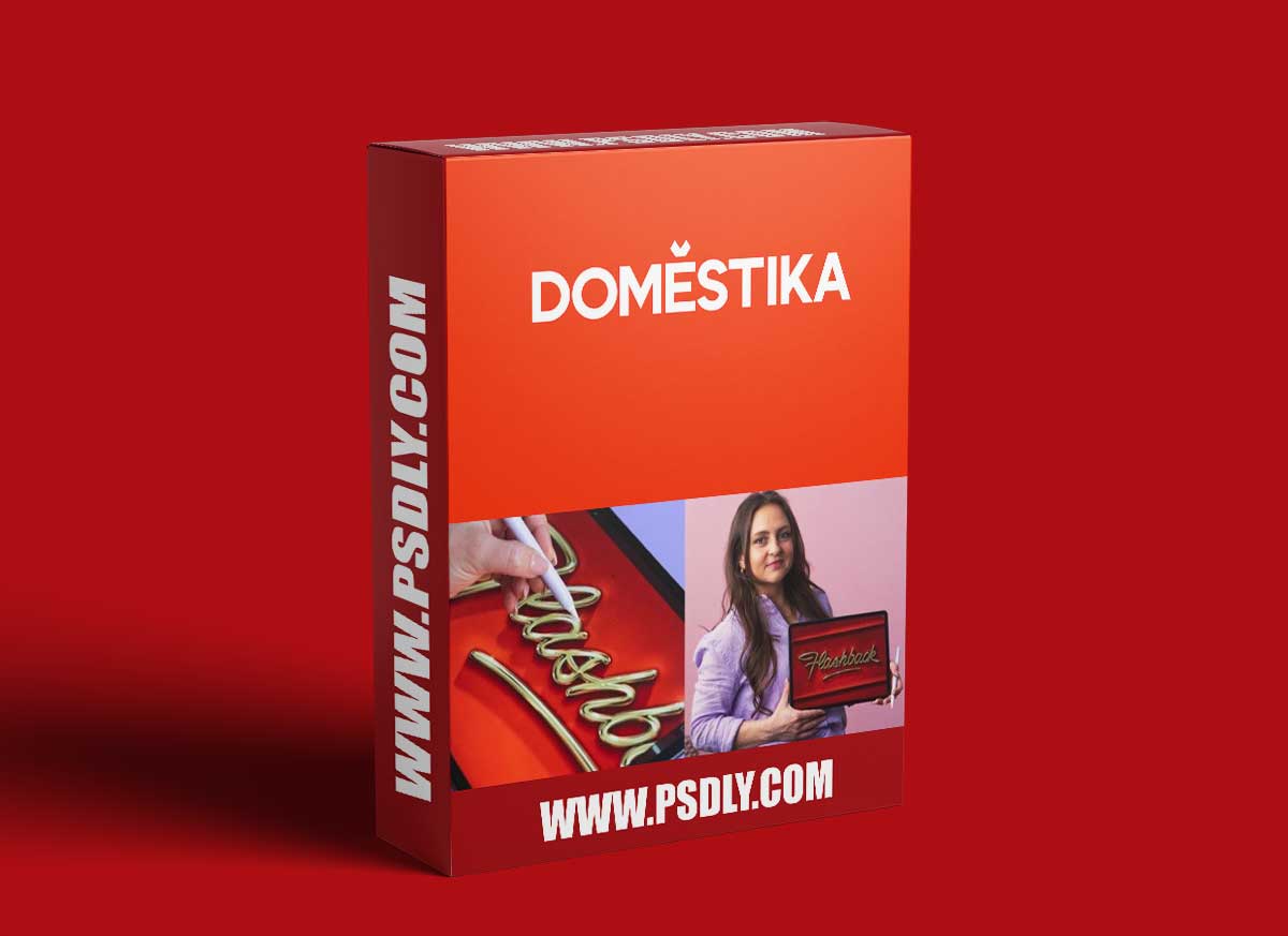 Domestika – Designing 3D Chrome Letters in Procreate 1 Domestika – Designing 3D Chrome Letters in Procreate