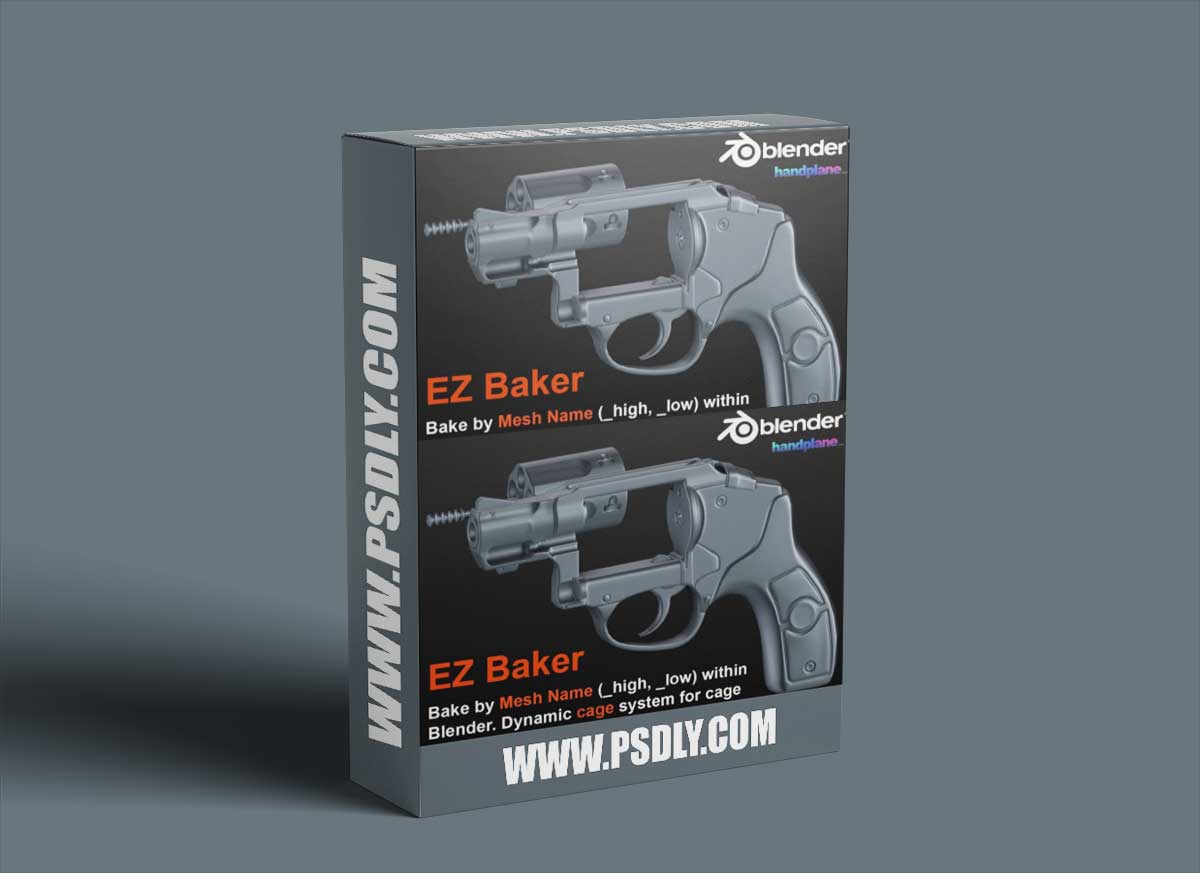 EZ Baker v1.0.3 for Blender 1 EZ Baker v1.0.3 for Blender