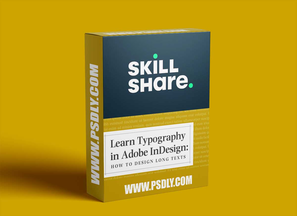 Learn Typography in Adobe InDesign: How to Design Long Texts 1 Learn Typography in Adobe InDesign: How to Design Long Texts