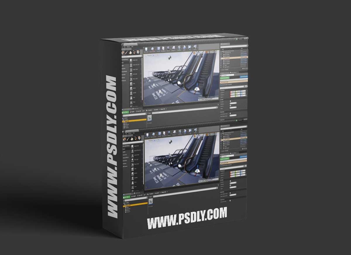 Procedural Escalator & Travelator (UE v4.22 - 5.3) 1 Procedural Escalator & Travelator (UE v4.22 - 5.3)