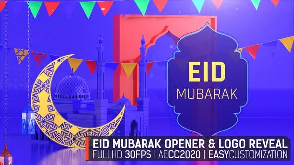 Videohive Eid Mubarak Opener 51485556 1 Videohive Eid Mubarak Opener 51485556