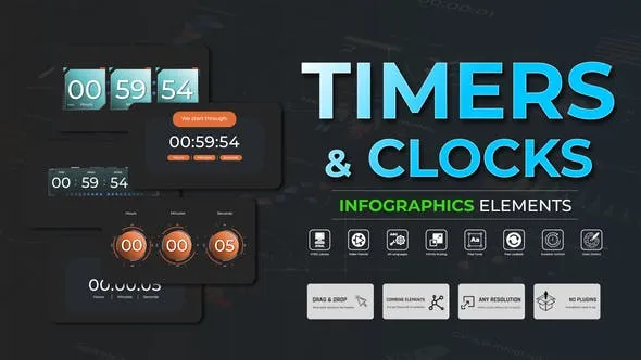 Videohive Infographic - Timers And Clocks 51314447 1 Videohive Infographic - Timers And Clocks 51314447