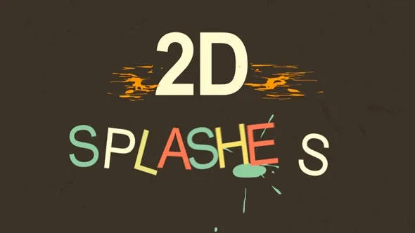 Videohive Splash 2D 8044946 1 Videohive Splash 2D 8044946