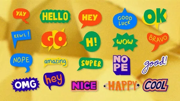 Videohive Sticker Pack - Bubble Speech After Effects Project Template 51468771 1 Videohive Sticker Pack - Bubble Speech After Effects Project Template 51468771
