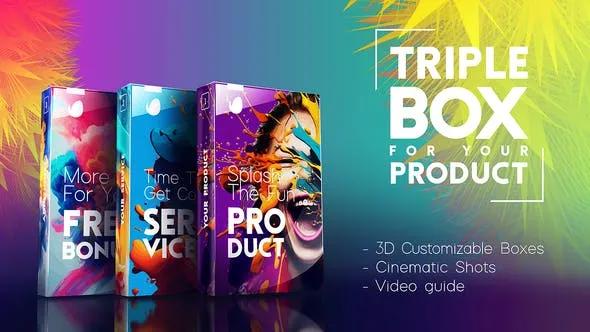 Videohive Triple Box Set for Your Digital Product 51119002 1 Videohive Triple Box Set for Your Digital Product 51119002
