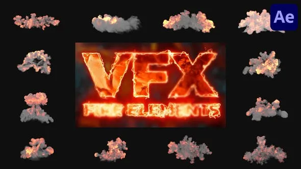 Videohive VFX Fire Elements for After Effects 51236418 1 Videohive VFX Fire Elements for After Effects 51236418