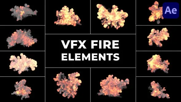 Videohive VFX Fire Elements for After Effects 51546933 1 Videohive VFX Fire Elements for After Effects 51546933