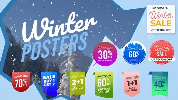 Videohive Winter Sale Posters & Labels 51331924 1 Videohive Winter Sale Posters & Labels 51331924