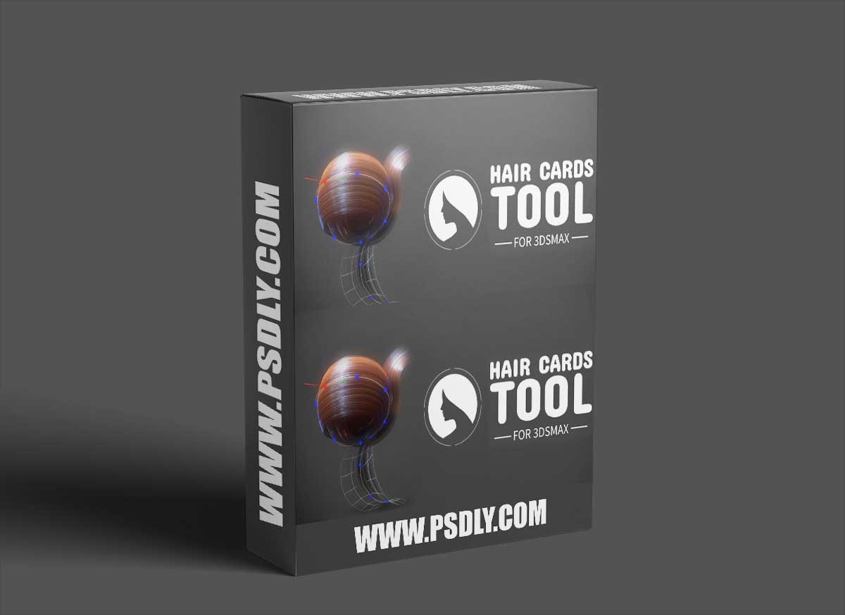 3ds MAX - Hair Cards Tool 1 3ds MAX - Hair Cards Tool