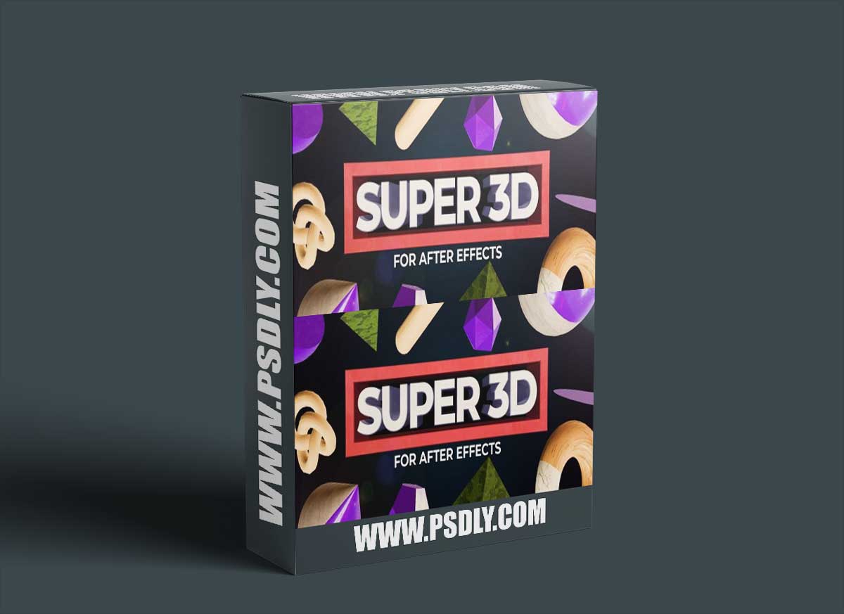 Aescripts Super 3D v1.4 1 Aescripts Super 3D v1.2.2