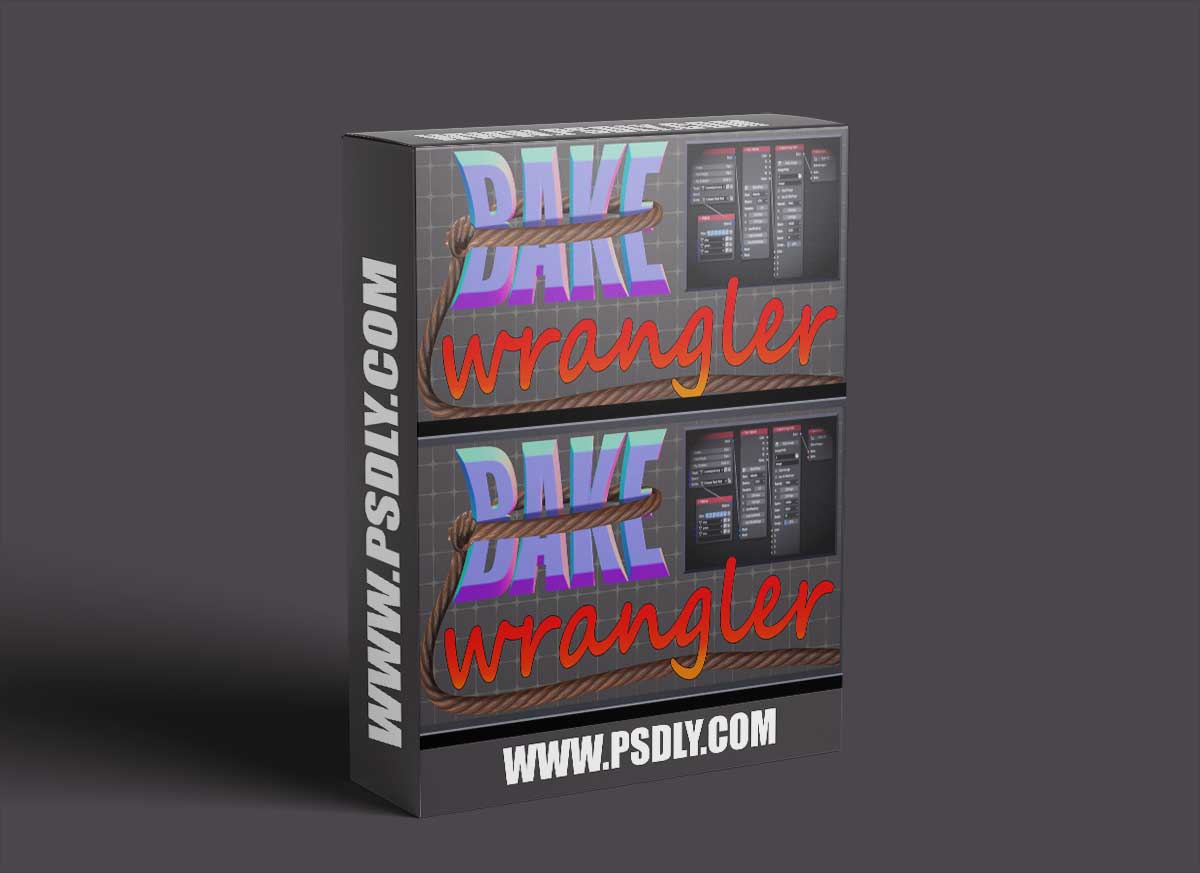 Bake Wrangler v1.6.1 for Blender 1 Bake Wrangler v1.6.1 for Blender
