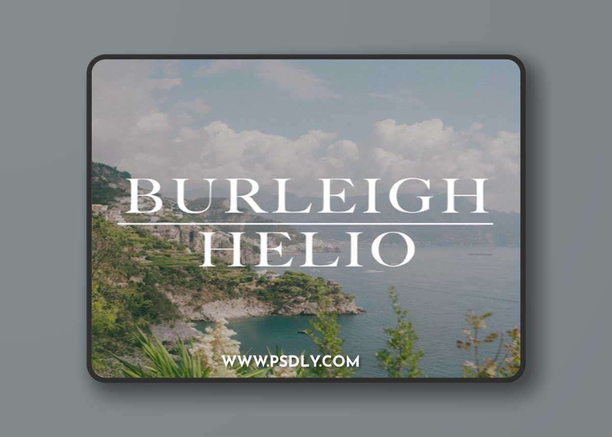 HELIO and BURLEIGH Lightroom Preset Collections 1 HELIO and BURLEIGH Lightroom Preset Collections