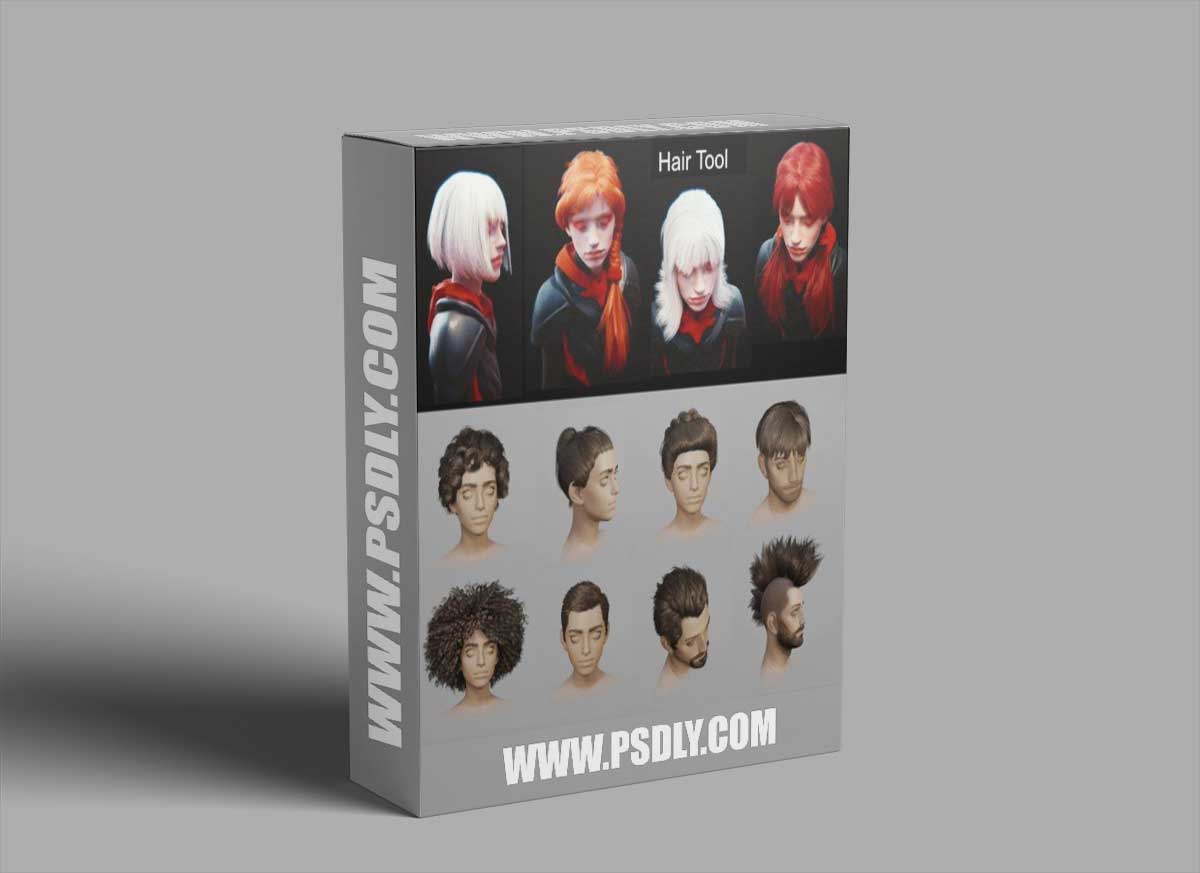 Hair Tool v3.6.3 - Blender 1 Hair Tool v3.6.3 - Blender