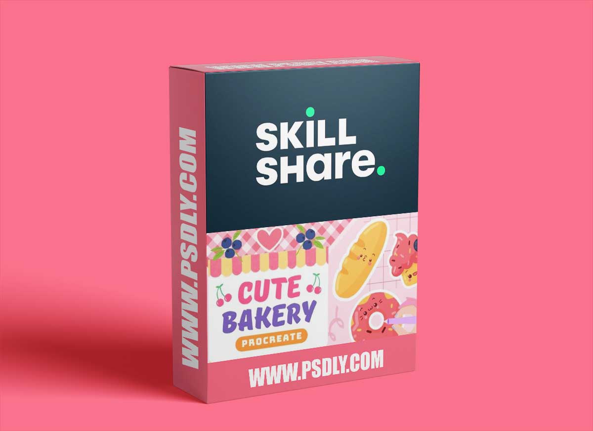 Pastry Party: Create Adorable Kawaii Bakery Stickers with Ease | Procreate 1 Pastry Party: Create Adorable Kawaii Bakery Stickers with Ease | Procreate