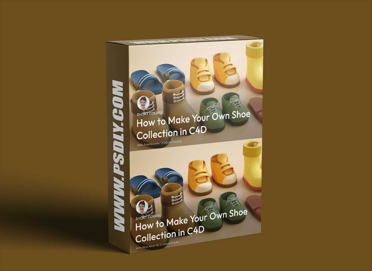 Patata School - How to Make Your Own Shoe Collection in C4D 1 Patata School - How to Make Your Own Shoe Collection in C4D