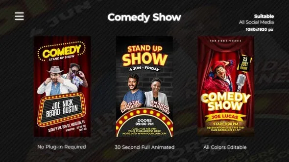 Videohive Comedy Show Instagram Reels 51906216 1 Videohive Comedy Show Instagram Reels 51906216