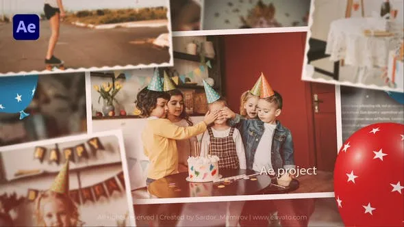 Videohive Happy Birthday Gallery 51637303 1 Videohive Happy Birthday Gallery 51637303