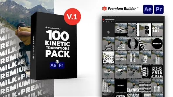 Videohive Kinetic Transitions Pack 49401595 1 Videohive Kinetic Transitions Pack 49401595