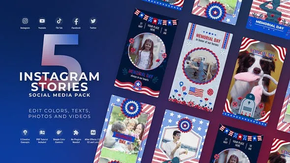 Videohive Memorial Day - 4th Of July Instagram Stories 51745546 1 Videohive Memorial Day - 4th Of July Instagram Stories 51745546