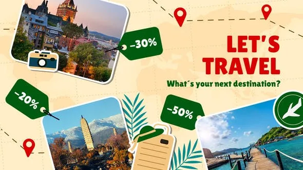 Videohive Travel Opener 51736674 1 Videohive Travel Opener 51736674