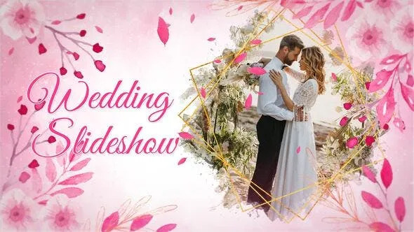 Videohive wedding Pink Watercolor Slideshow 51645876 1 Videohive wedding Pink Watercolor Slideshow 51645876