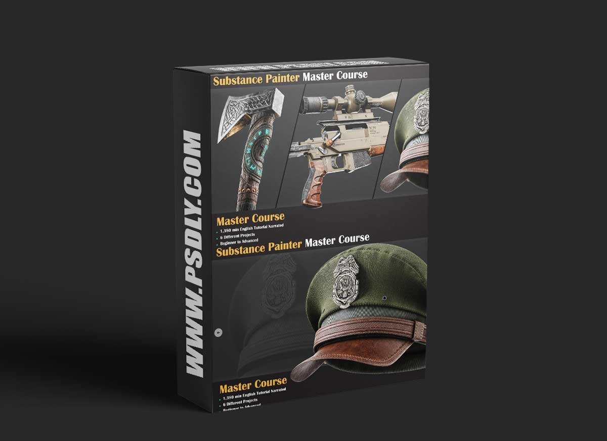 Artstation – Substance Painter Master Course 1 Artstation – Substance Painter Master Course