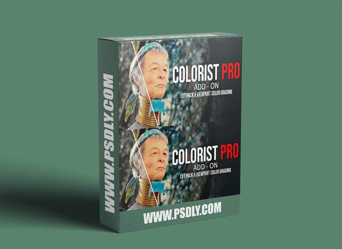 Colorist Pro v1.0 + Asset for Blender 1 Colorist Pro v1.0 + Asset for Blender