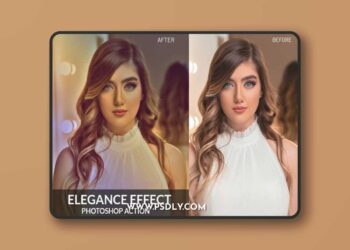 Elegant Lighting Art - Photoshop Actions