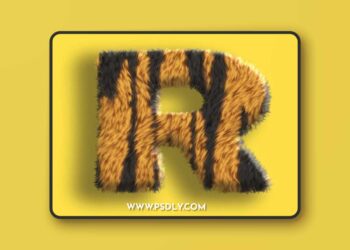 Fur Effects - Photoshop Action