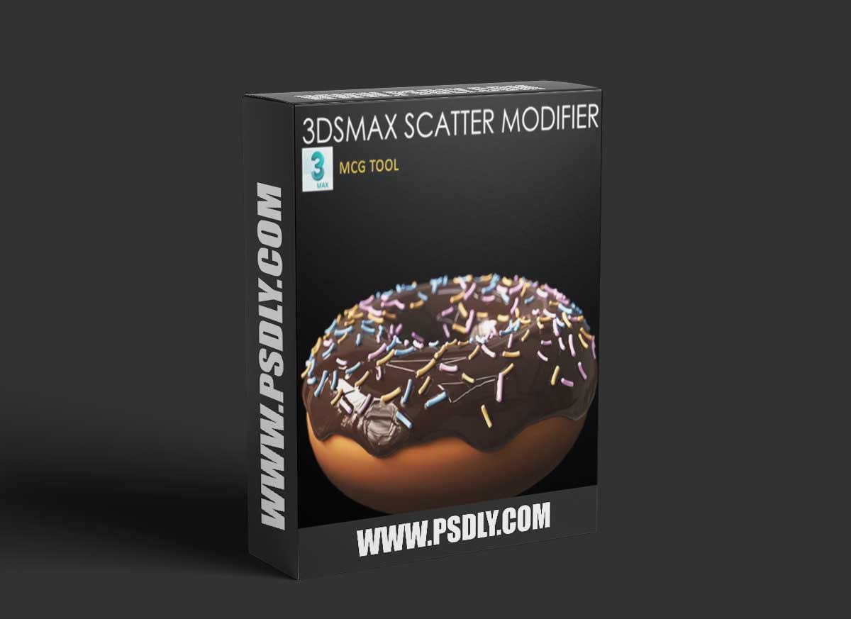 Scatter Modifier (3dsmax MCG) 1 Scatter Modifier (3dsmax MCG)