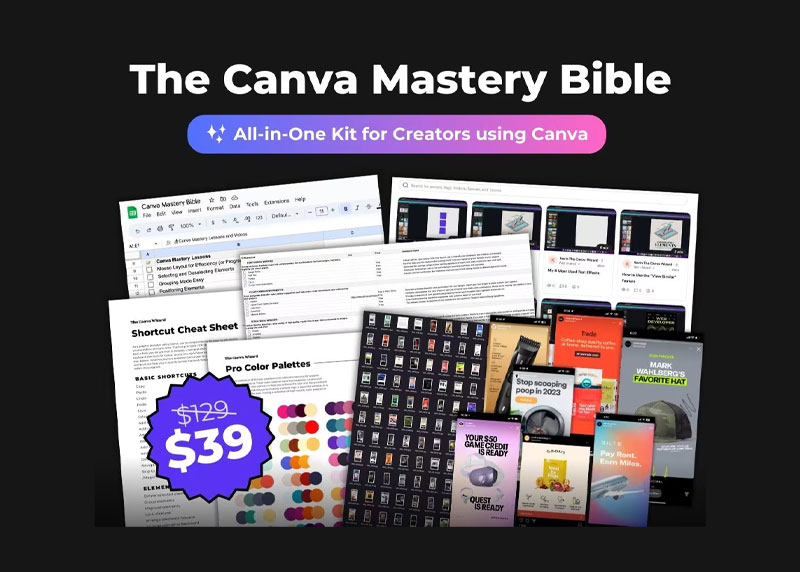 The Canva Wizard – Canva Mastery Bible – Your Blueprint to Amazing Canva designs 1 The Canva Wizard – Canva Mastery Bible – Your Blueprint to Amazing Canva designs