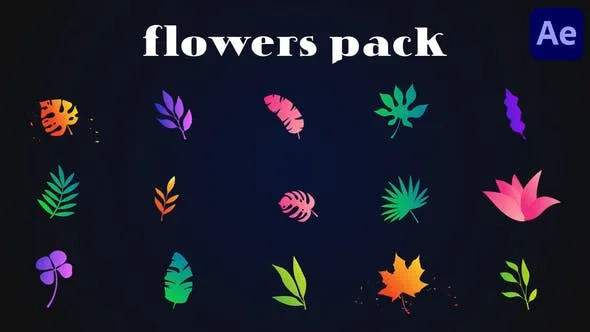Videohive Colorful Flowers Pack for After Effects 51999712 1 Videohive Colorful Flowers Pack for After Effects 51999712