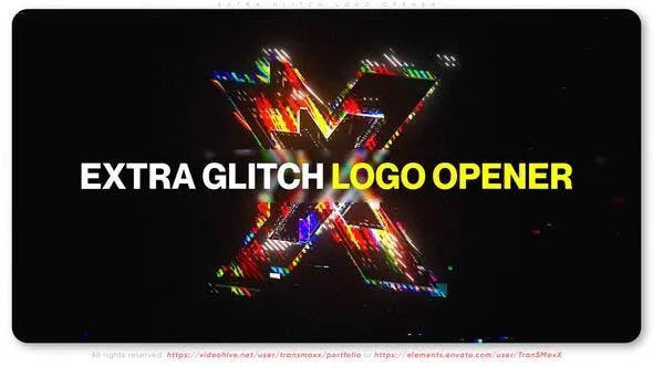 Videohive Extra Glitch Logo Opener 52114405 1 Videohive Extra Glitch Logo Opener 52114405