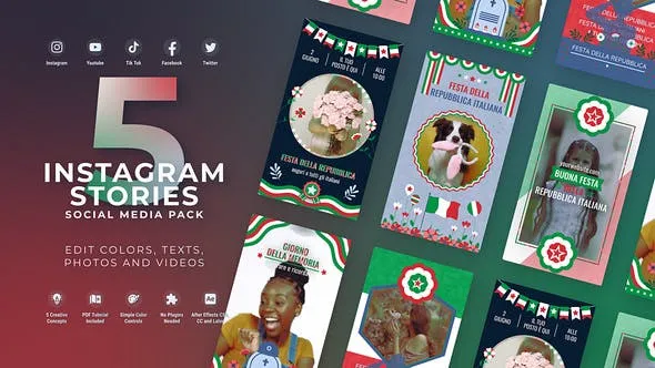 Videohive Italy Independence Day Italian Flag Instagram Stories 52342286 1 Videohive Italy Independence Day Italian Flag Instagram Stories 52342286