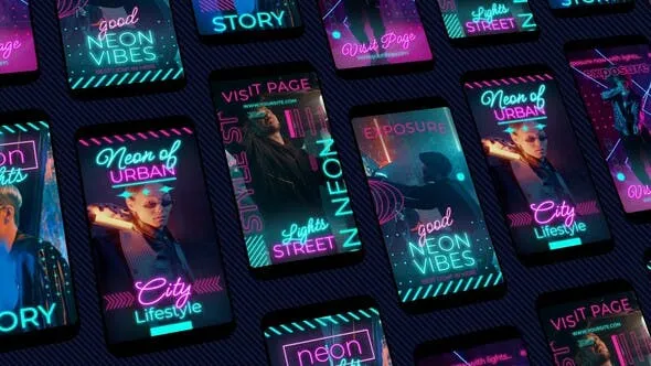 Videohive Neon Instagram Reels 51994477 1 Videohive Neon Instagram Reels 51994477