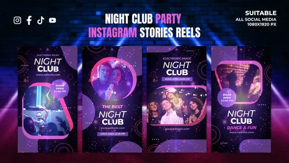 Videohive Night Club Party Instagram Stories 52296341 1 Videohive Night Club Party Instagram Stories 52296341