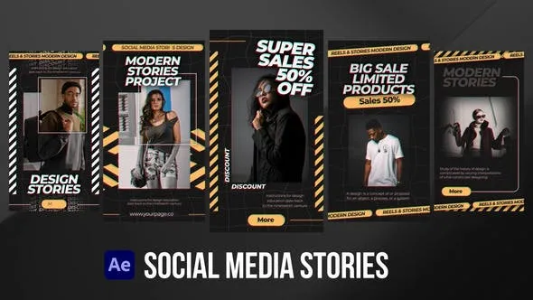 Videohive Social Media Stories for After Effects 52125319 1 Videohive Social Media Stories for After Effects 52125319