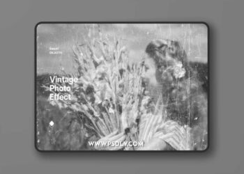 Vintage Grunge Photo Effect