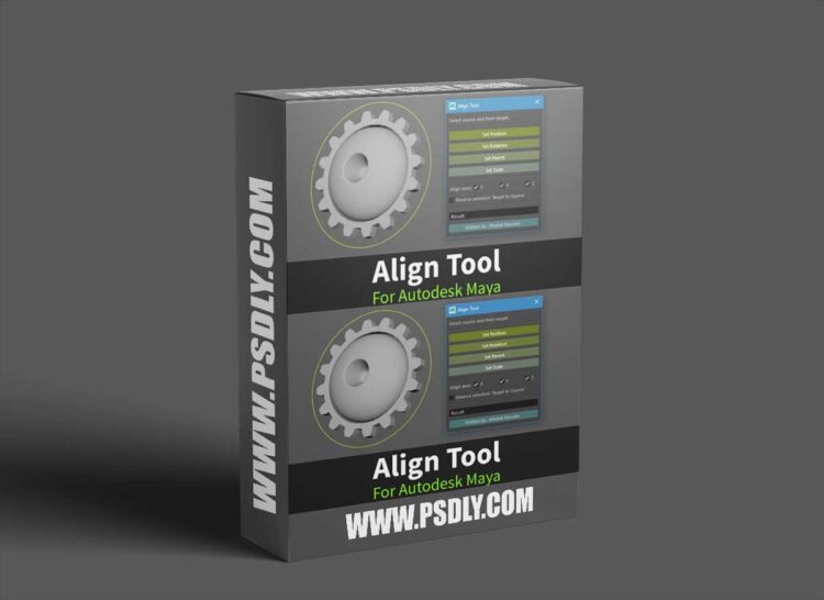 Align Tool 1.13 - Script for Maya 1 Align Tool 1.13 - Script for Maya
