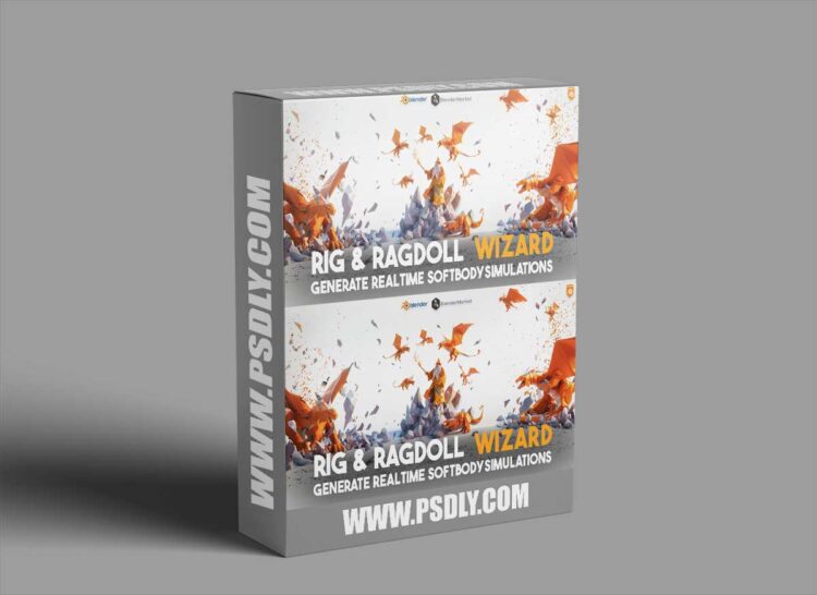 Auto Rig & Ragdoll Wizard v1.0.1 for Blender 4.1 1 Auto Rig & Ragdoll Wizard v1.0.1 for Blender 4.1