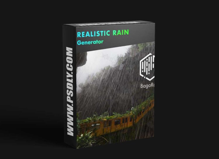 Baga Rain Generator 1.0.9 for Blender 1 Baga Rain Generator 1.0.9 for Blender