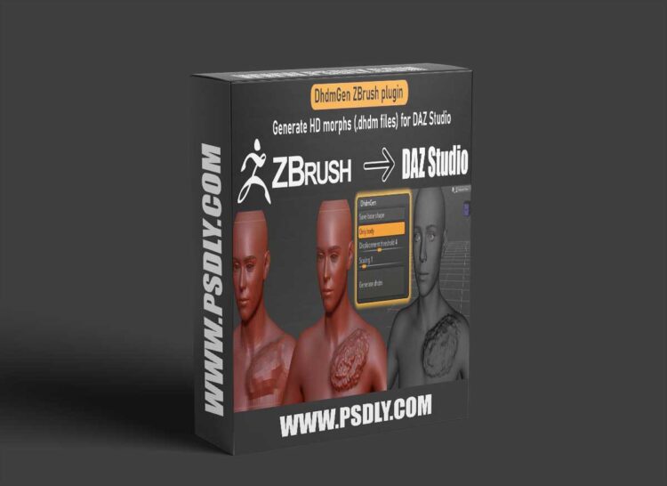 DhdmGen v1.0.1 for Zbrush 1 DhdmGen v1.0.1 for Zbrush