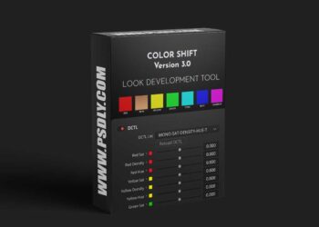 Mononodes Color Shift v3 for Davinci Resolve