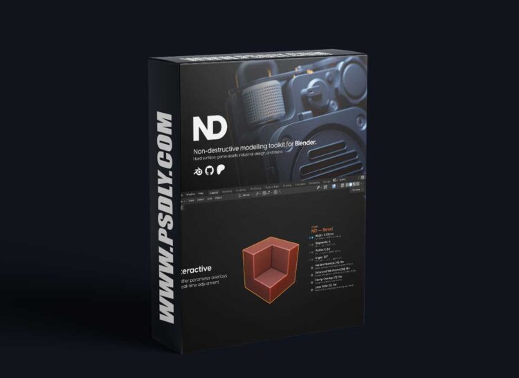 ND — Non-Destructive Modelling v1.47 for Blender 1 ND — Non-Destructive Modelling v1.43.0 for Blender