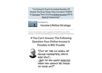 Tony Shepherd – $5K PLR And AI Strategy