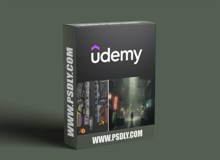 Udemy - Dark Alley, Full Blender Cinematic Workflow + 300 assets 1 Udemy - Dark Alley, Full Blender Cinematic Workflow + 300 assets